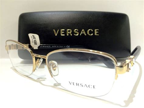 versace men's eye glass frames|authentic Versace eyeglasses.